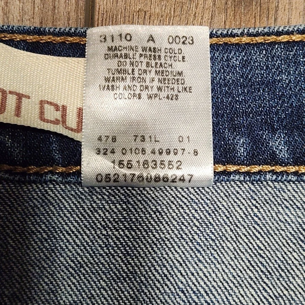Levi Strauss‎ 515 Y2K Bootcut Jeans Blue Denim W34 L32 Medium Wash
